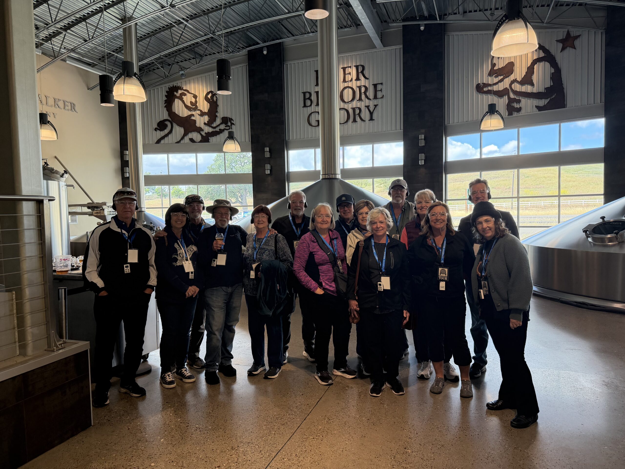 Group Tour at Firestone Walker Brewry