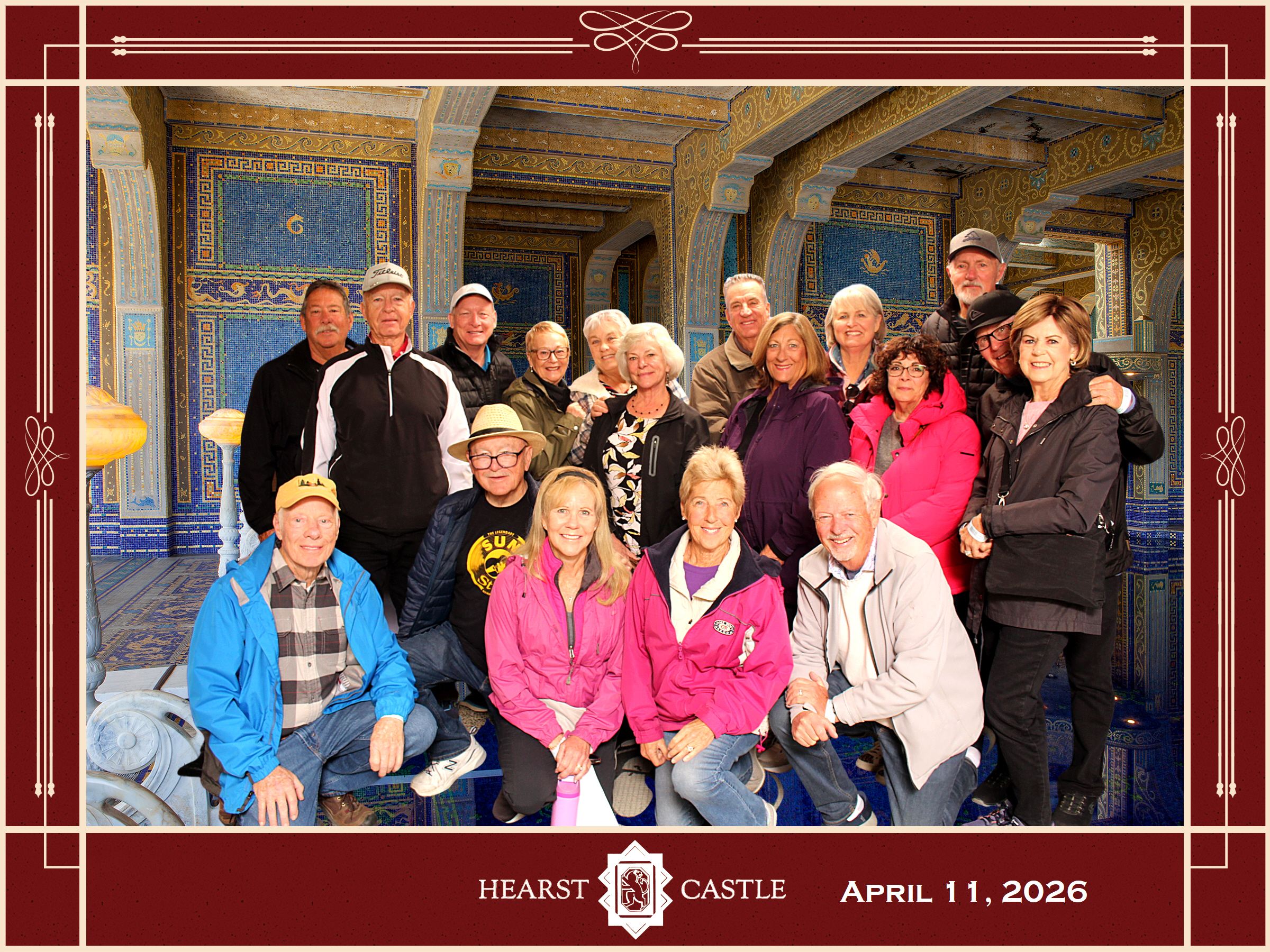 Group Tour at Hearst Castle
